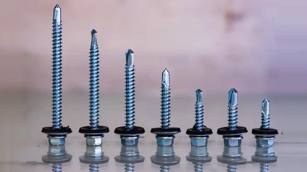 hex washer self drilling screw