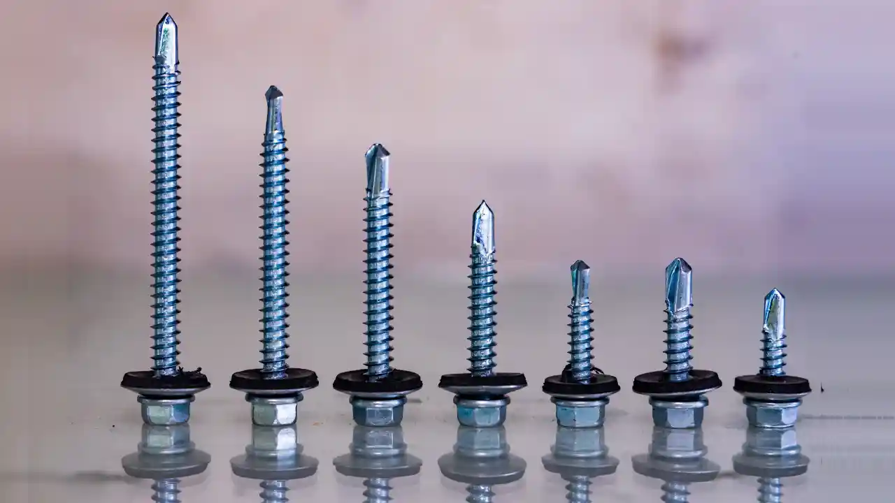 hex washer self drilling screw