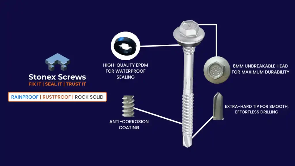 hexagon self drilling screw