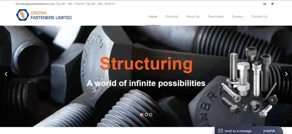 Unbrako Deepak Fasteners Ltd – Top 10 Screw Manufacturers in India 2026