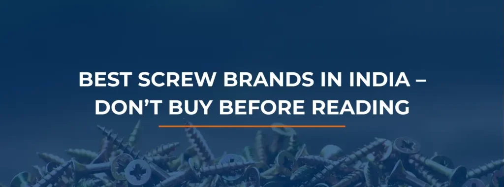 best screw brands in India - Stonex Screws