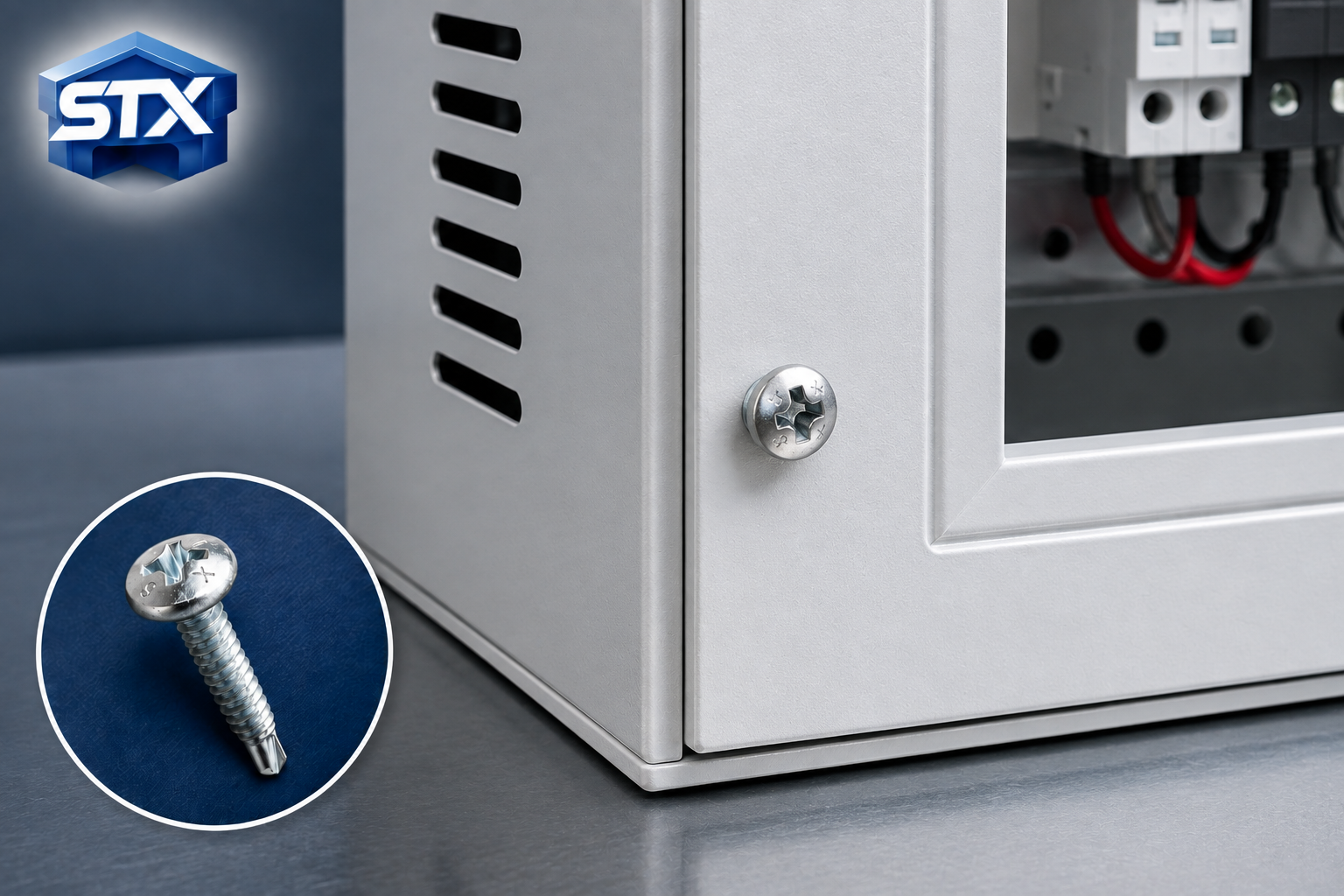 Pan Head Self-Drilling Screws for Electrical Panels