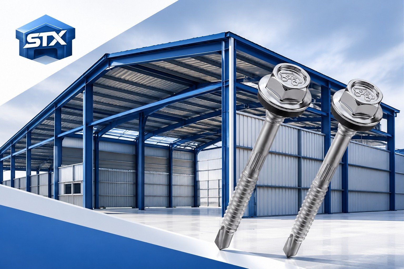Rust Proof Self Drilling Screws for PEB Buildings & Steel Structures
