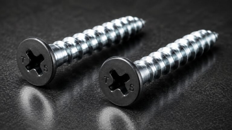 Self tapping screws for metal fastening