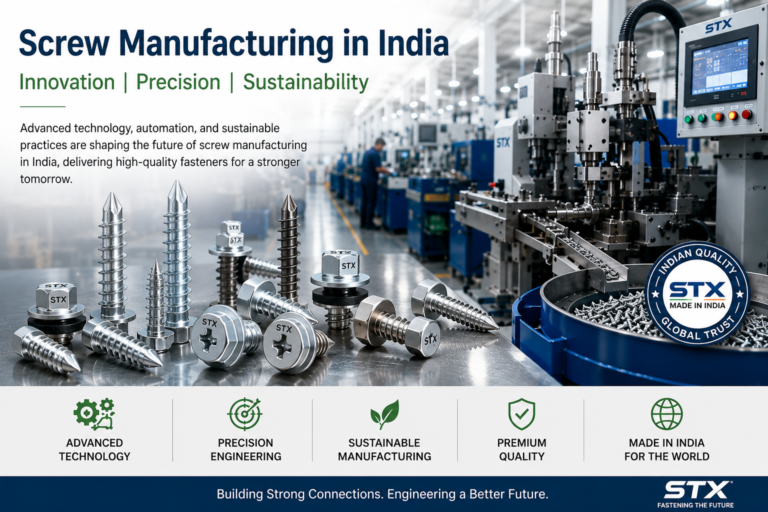 Screw manufacturing in India with advanced technology and sustainable production
