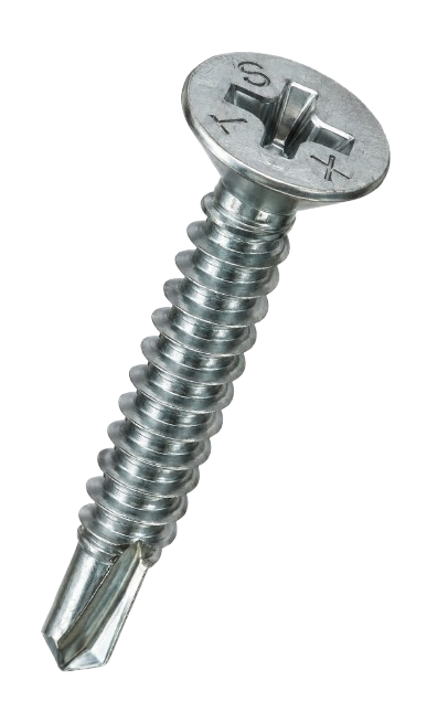 CSK self drilling screw for metal roofing and cladding