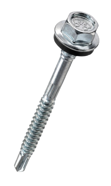 Rust Proof Self Drilling Screw with Hex Washer Flange Head