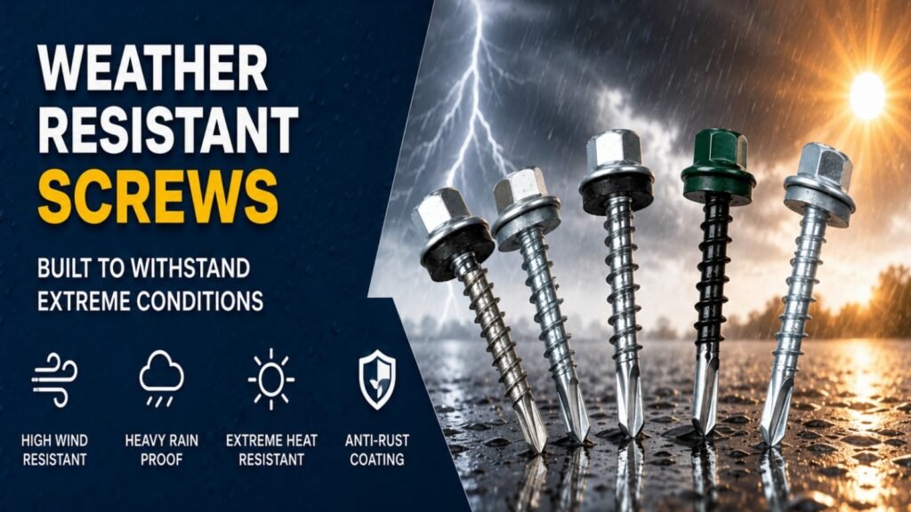 weather resistant screws