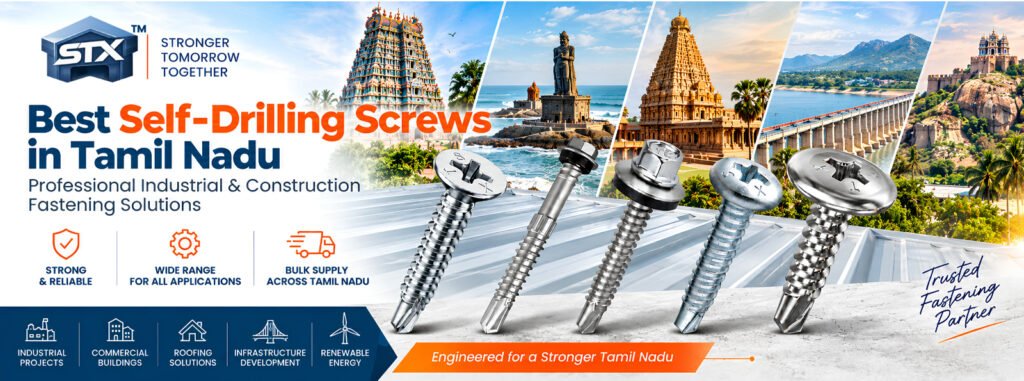 Self-drilling screws in Tamil Nadu