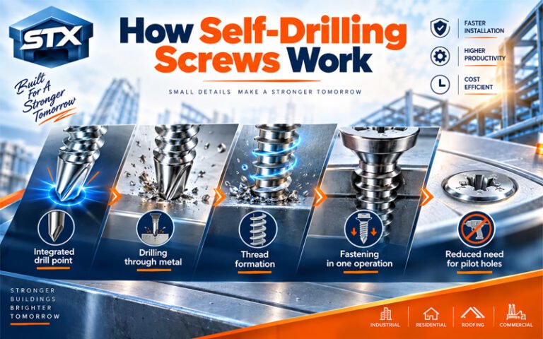 How self-drilling screws work