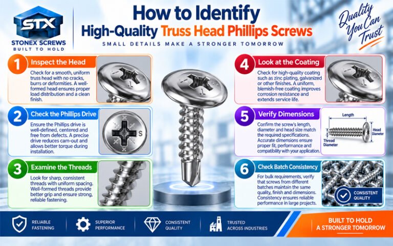 High-quality Truss Head Phillips Screws
