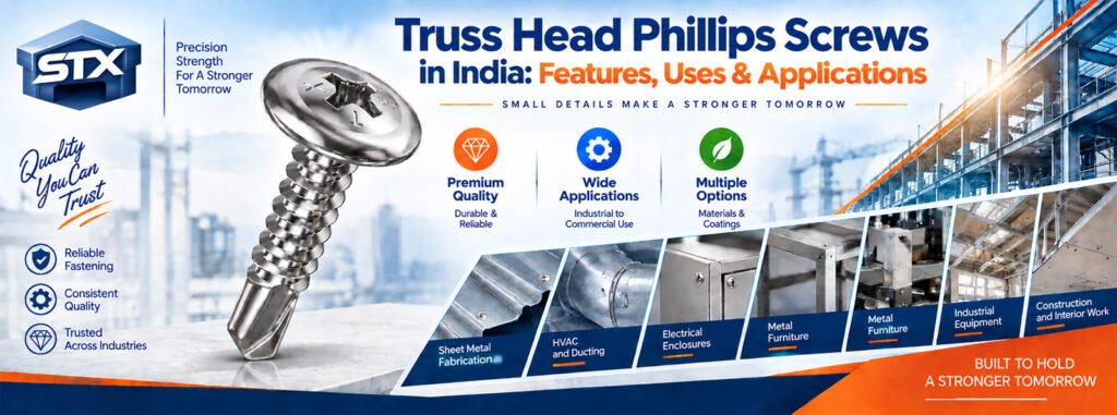 Truss Head Phillips Screws in India