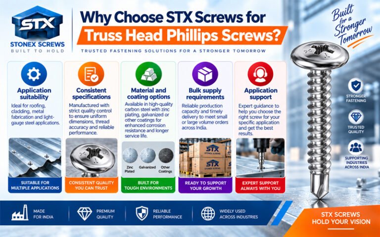 Benefits of Truss Head Phillips Screws